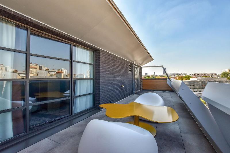 Hôtel B55 - Teras