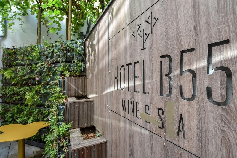Hôtel B55 - Teras