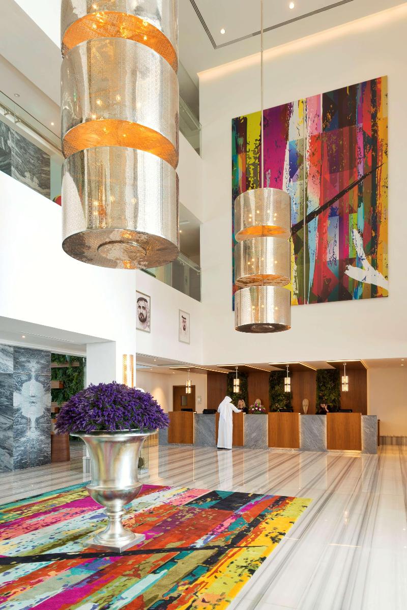 Canal Central Hotel Business Bay Dubai - Lobi