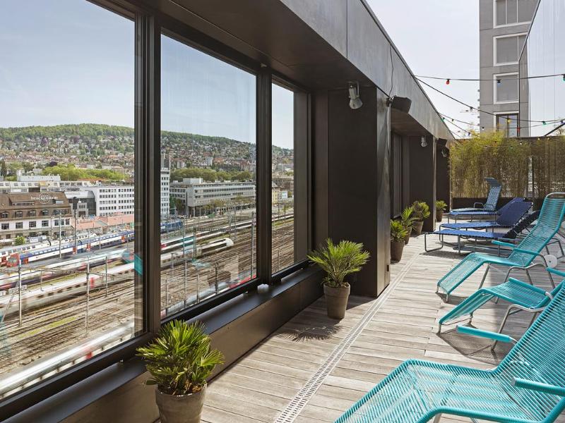 25hours Hotel Zurich Langstrasse - Teras