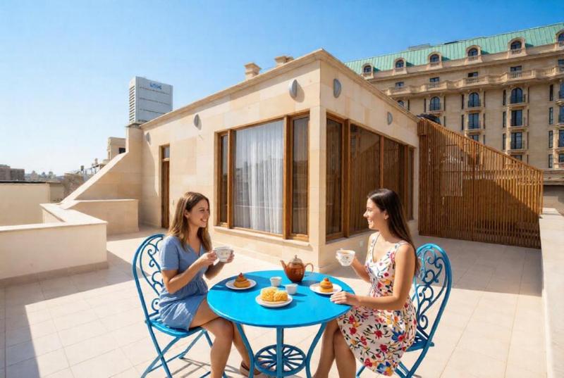 DaVinci Hotel - Teras