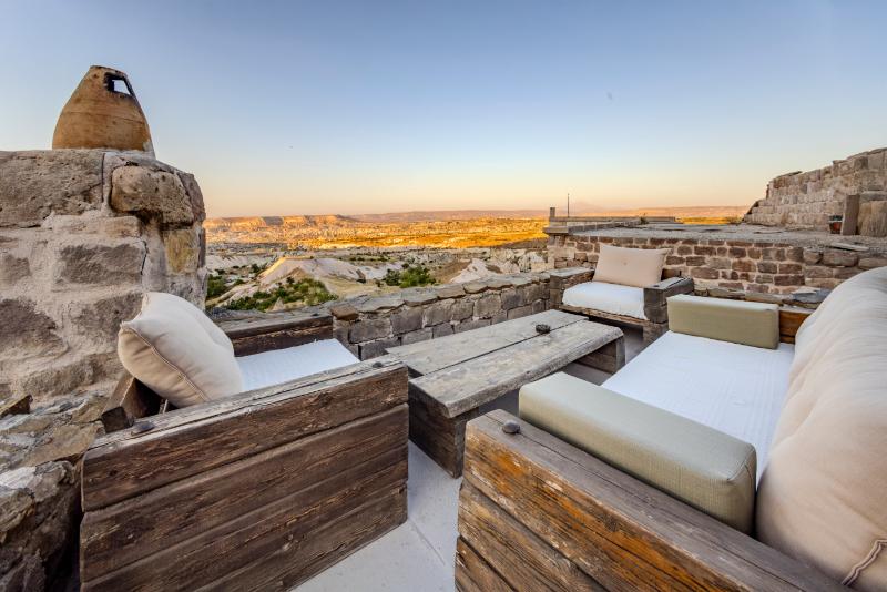Eyes Of Cappadocia Cave Hotel - Teras