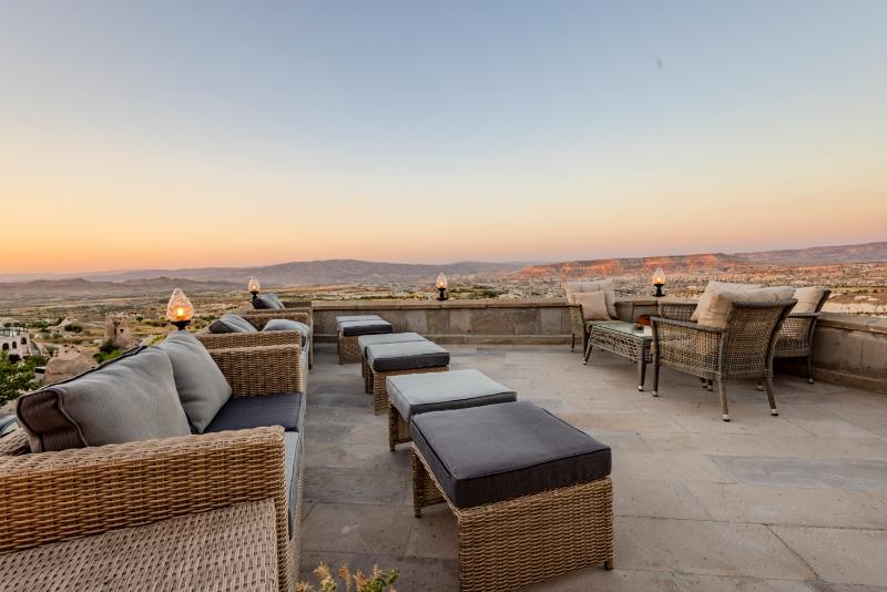 Eyes Of Cappadocia Cave Hotel - Teras
