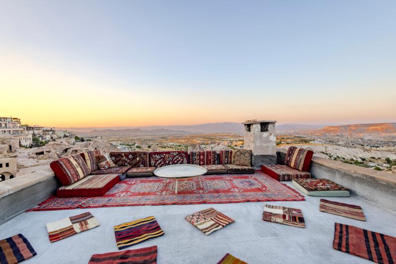 Eyes Of Cappadocia Cave Hotel - Teras