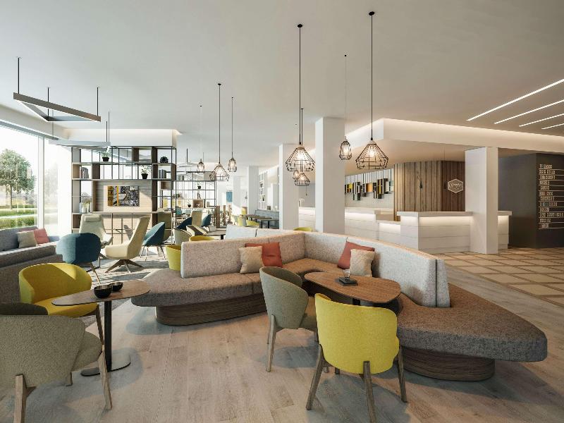 Hampton By Hilton Edinburgh Airport - Lobi