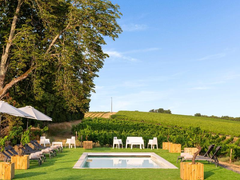 Château de Tauziès, The Originals Relais - Havuz