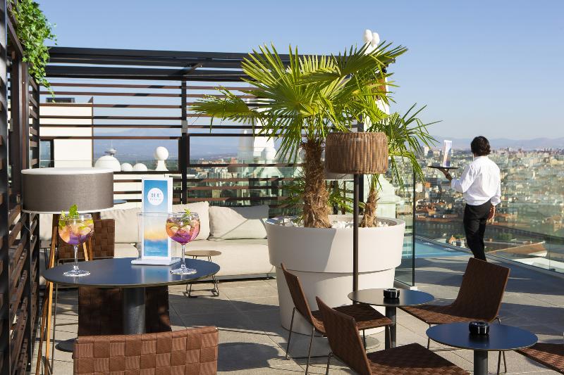 Hotel Riu Plaza España - Teras