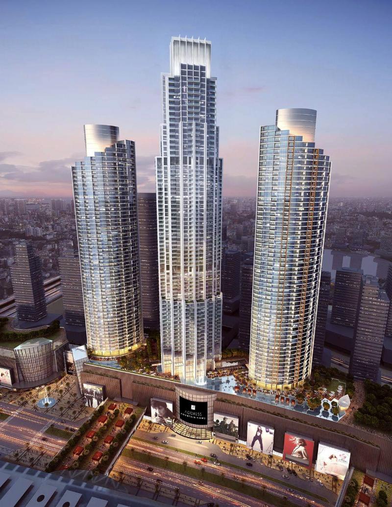 Address Dubai Mall Ex:Fountain Views - Havuz