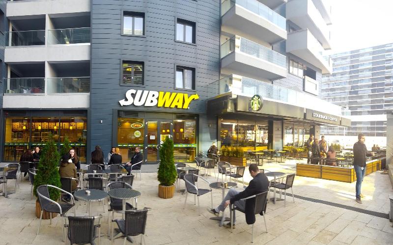 Upground Residence Apartments - Restoran