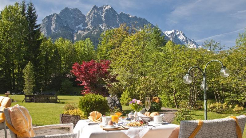 Hotel Alpenhof Grainau - Teras