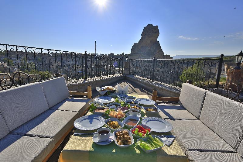 Fosil Cave Hotel - Teras