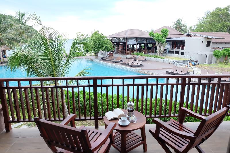 Koh Ma Beach Resort - Teras