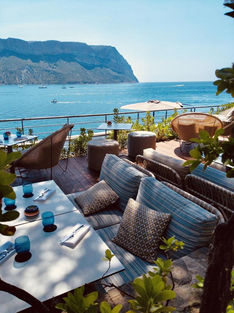 Les Roches Blanches de Cassis - Restoran