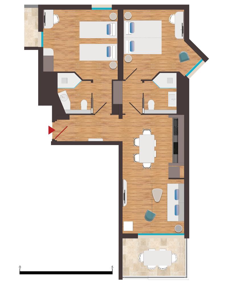 Residence Ajaccio Amiraute - Oda