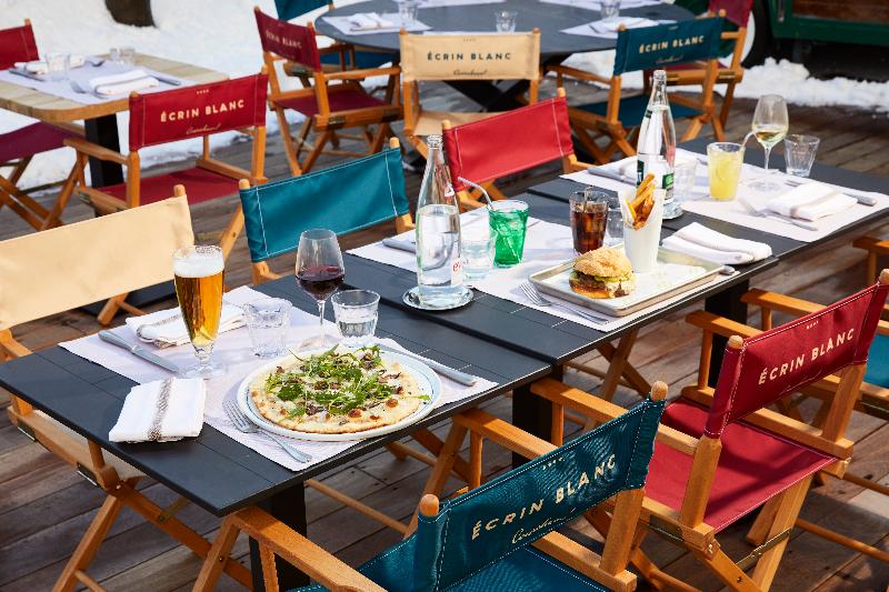Ecrin Blanc Courchevel Resort - Teras