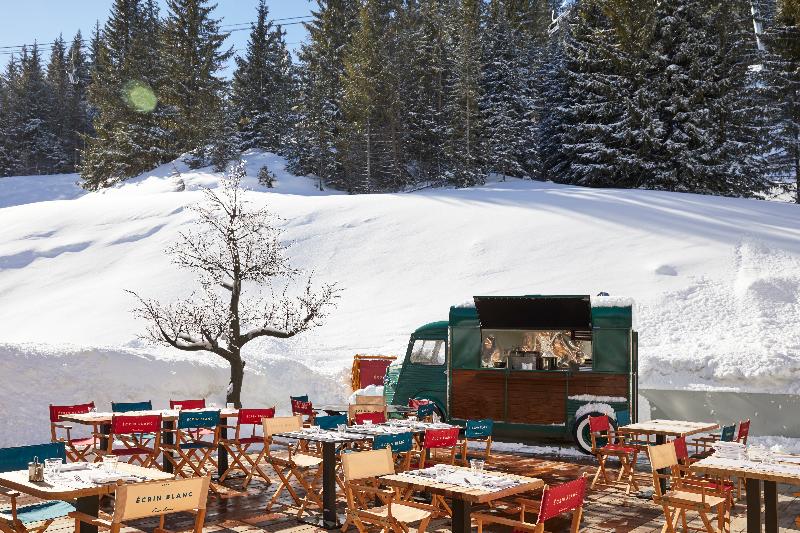Ecrin Blanc Courchevel Resort - Teras