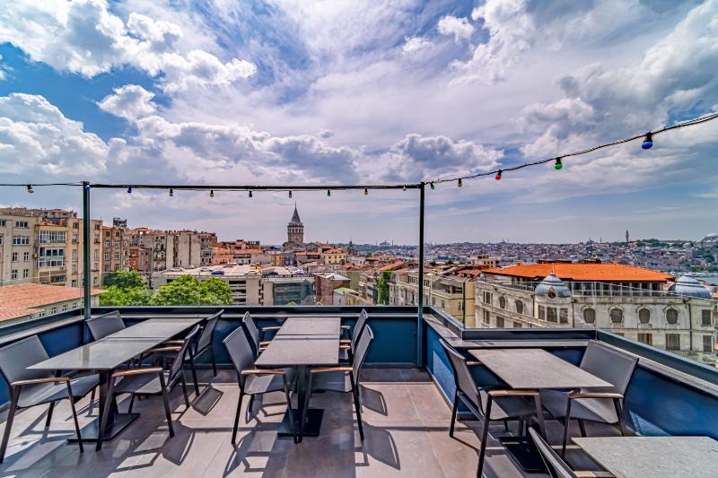 Galata Times Boutique Hotel - Teras
