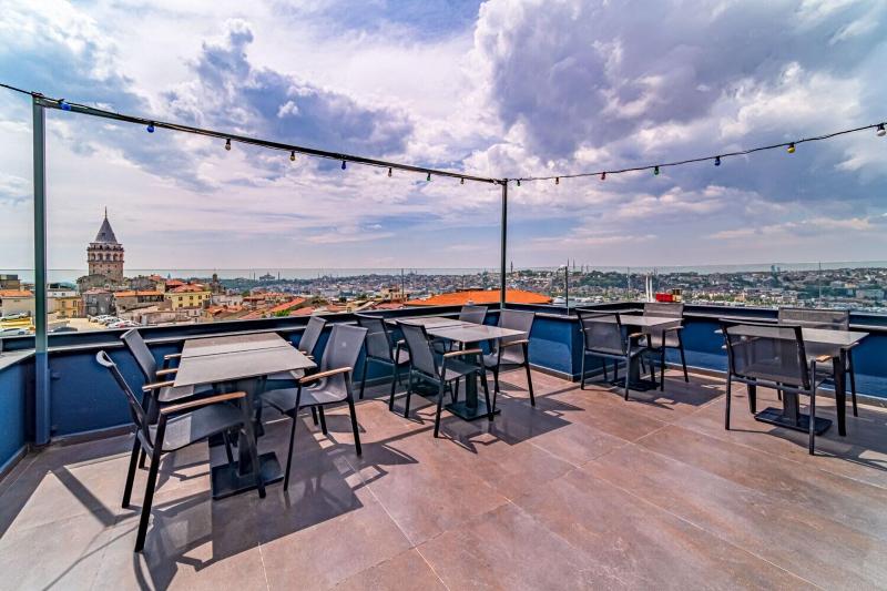 Galata Times Boutique Hotel - Teras