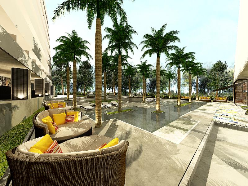 COSI Pattaya Wong Amat Beach - Teras