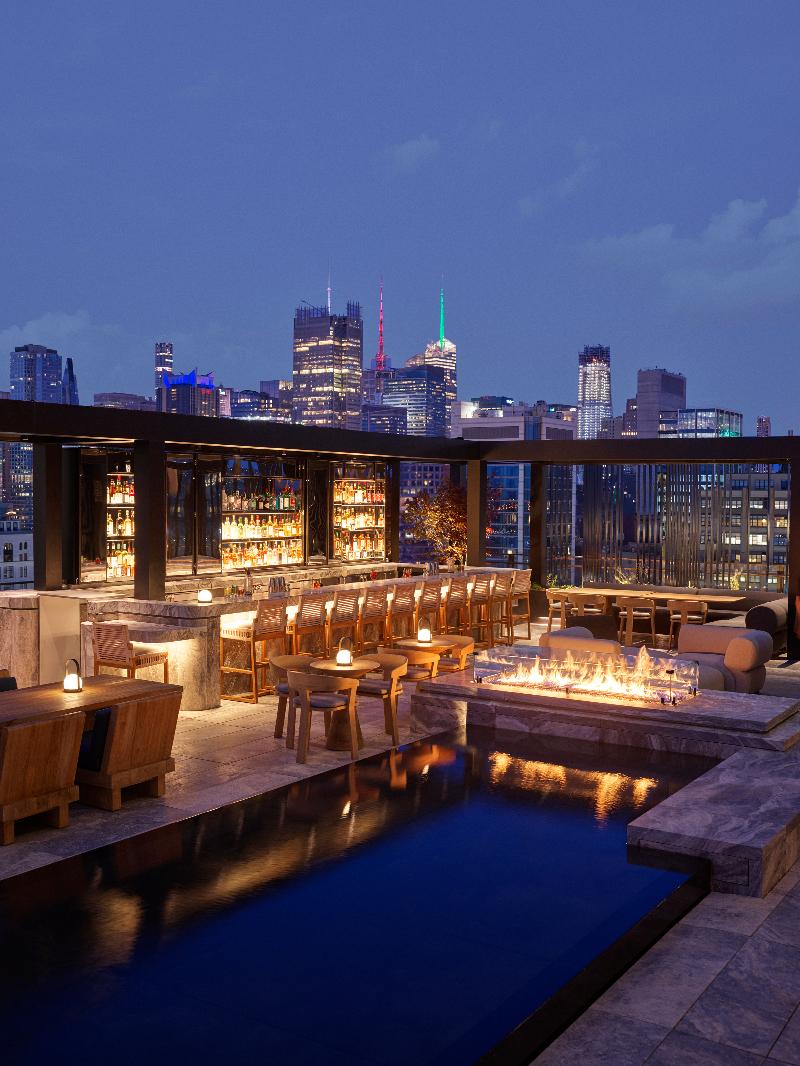 Equinox Hotel Hudson Yards New York - Teras