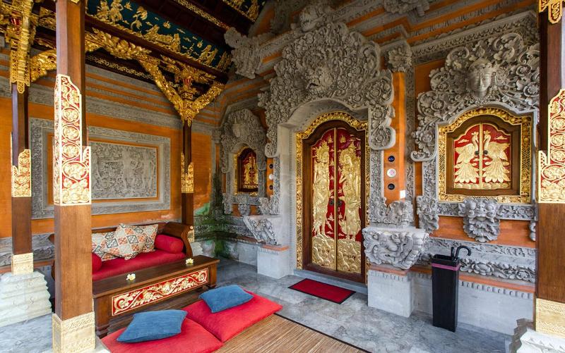Dwaraka The Royal Villas - Ubud - Teras