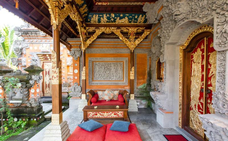 Dwaraka The Royal Villas - Ubud - Teras