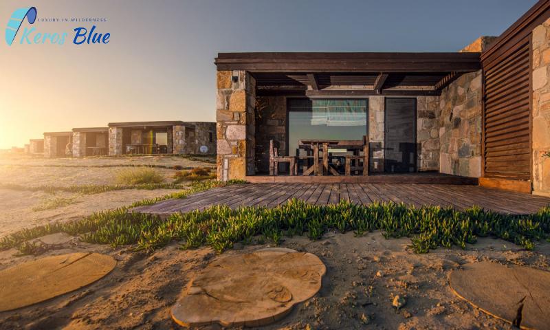 KEROS BLUE Luxury in Wilderness - Teras
