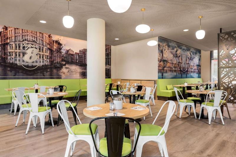 Super 8 by Wyndham Hamburg Mitte - Restoran