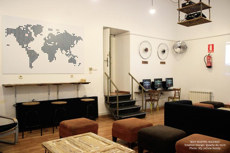 Way Hostel Madrid - Lobi