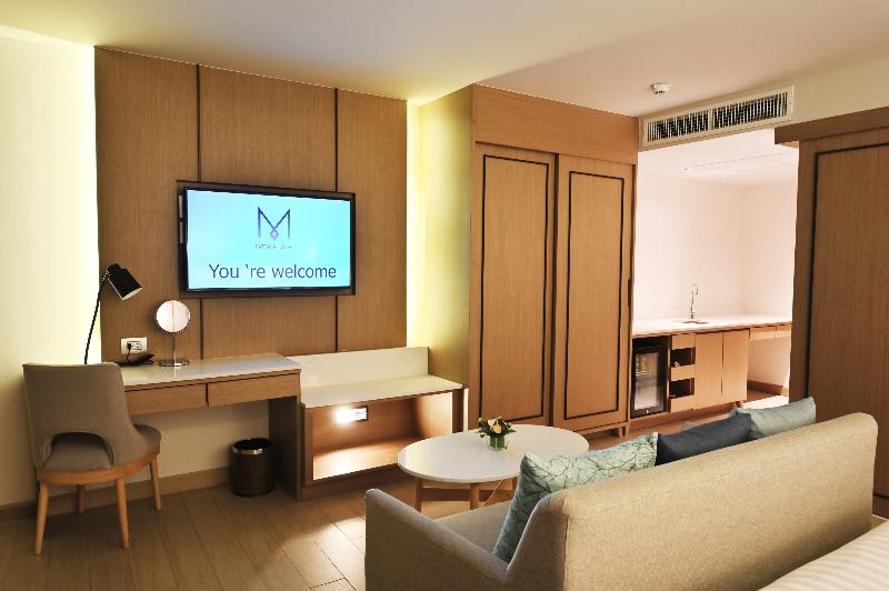 M Pattaya Hotel - Oda