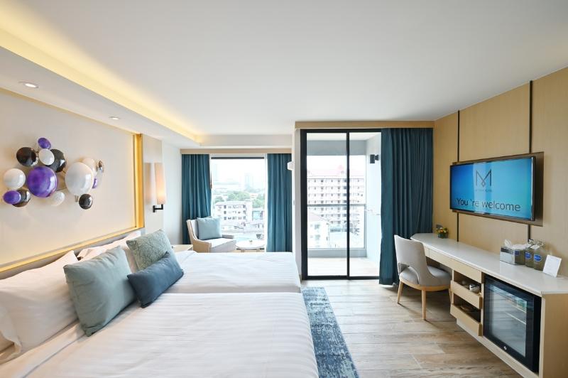 M Pattaya Hotel - Oda