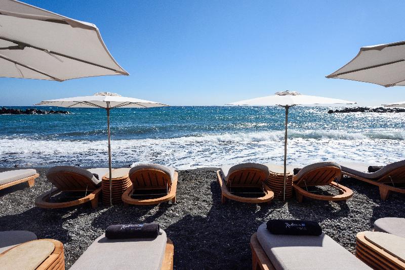 Radisson Blu Zaffron Resort Santorini - Plaj