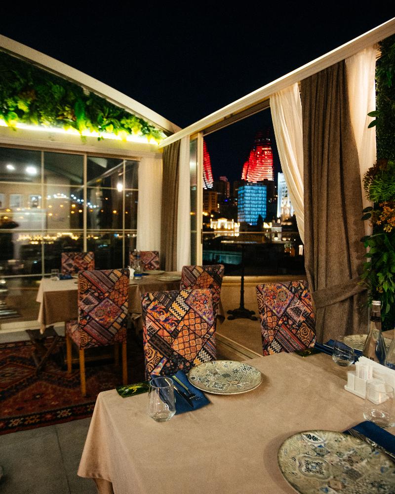 Shirvanshah Hotel - Teras
