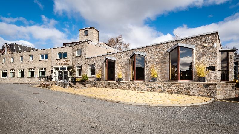 Scotlands Spa Hotel - Teras