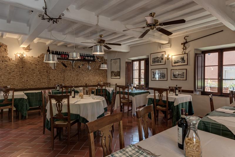 B&B Borgo Medievale San Quirico d'Orcia - Restoran