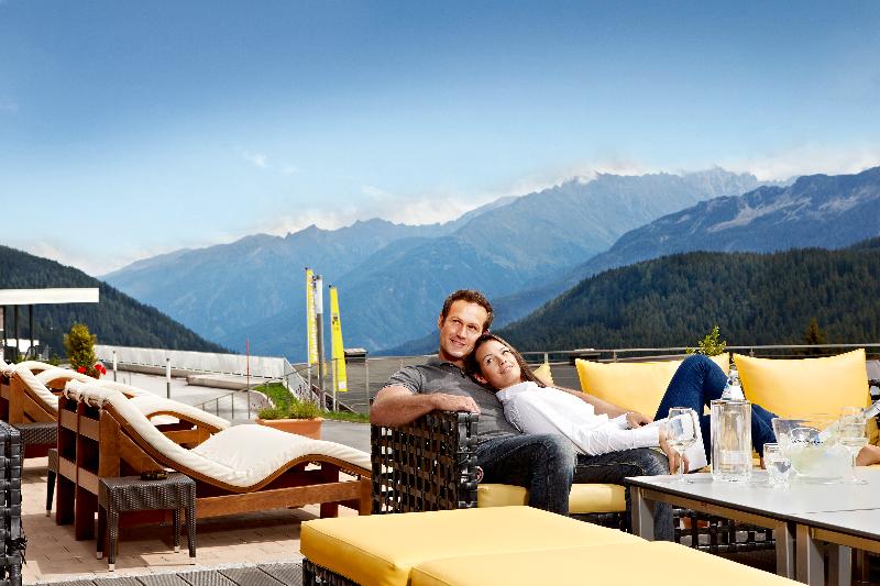 Das Alpenwelt Resort - Teras