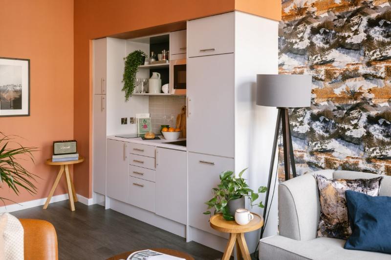 Heeton Concept Aparthotel Edinburgh Queen Street - Oda