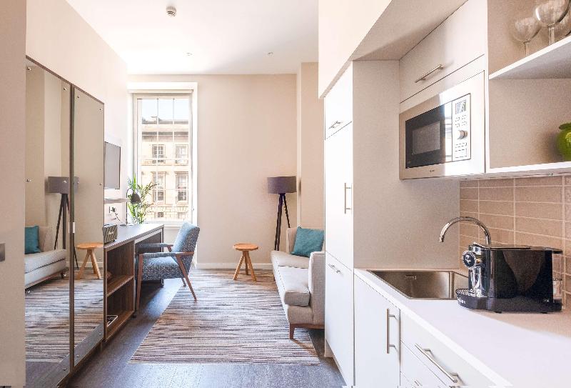 Heeton Concept Aparthotel Edinburgh Queen Street - Oda