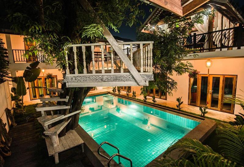 Garden Yard Inn Chiangmai - Havuz