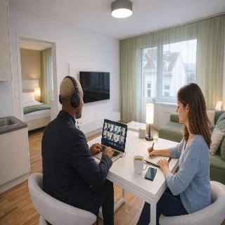 Smart Apart Living-Wien Hauptbahnhof-self check-in otel fotoğrafı