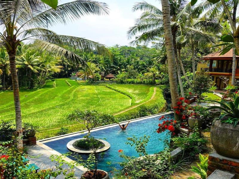Umasari Rice Terrace Villa - Havuz