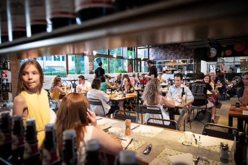 hu Firenze Camping in Town - Restoran