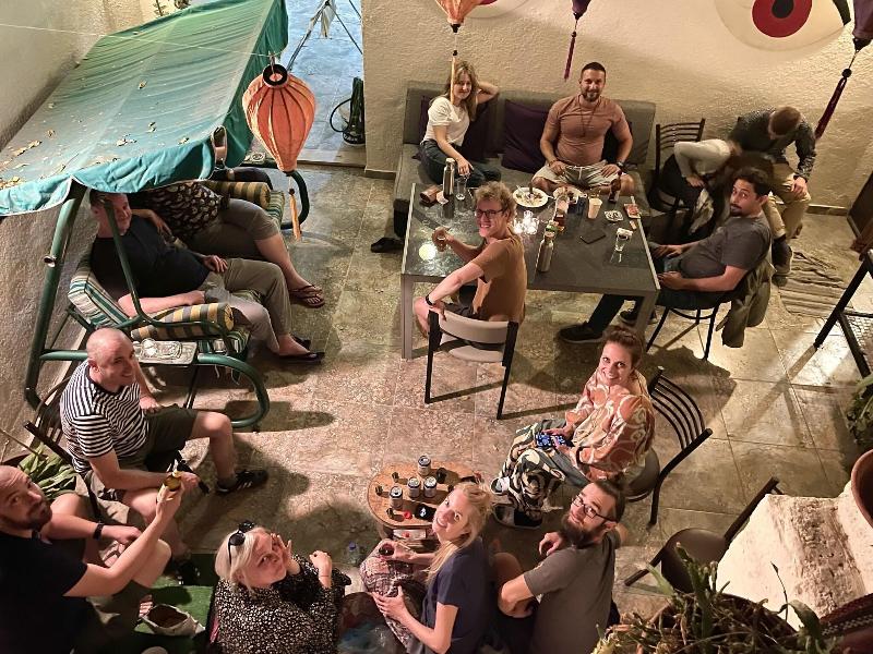 Sydney Hostel - Teras