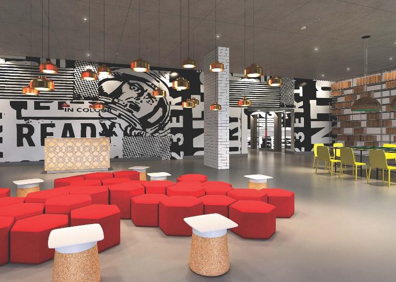 Radisson Red Dubai Silicon Oasis - Lobi