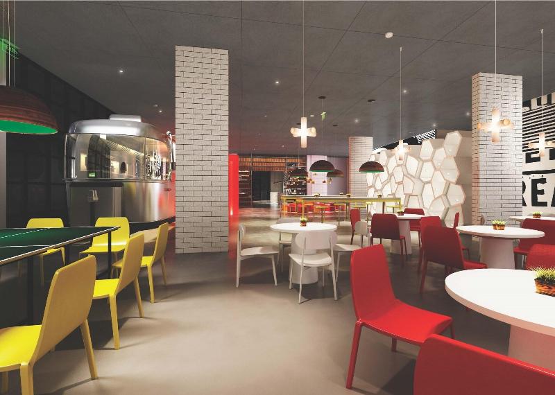 Radisson Red Dubai Silicon Oasis - Restoran