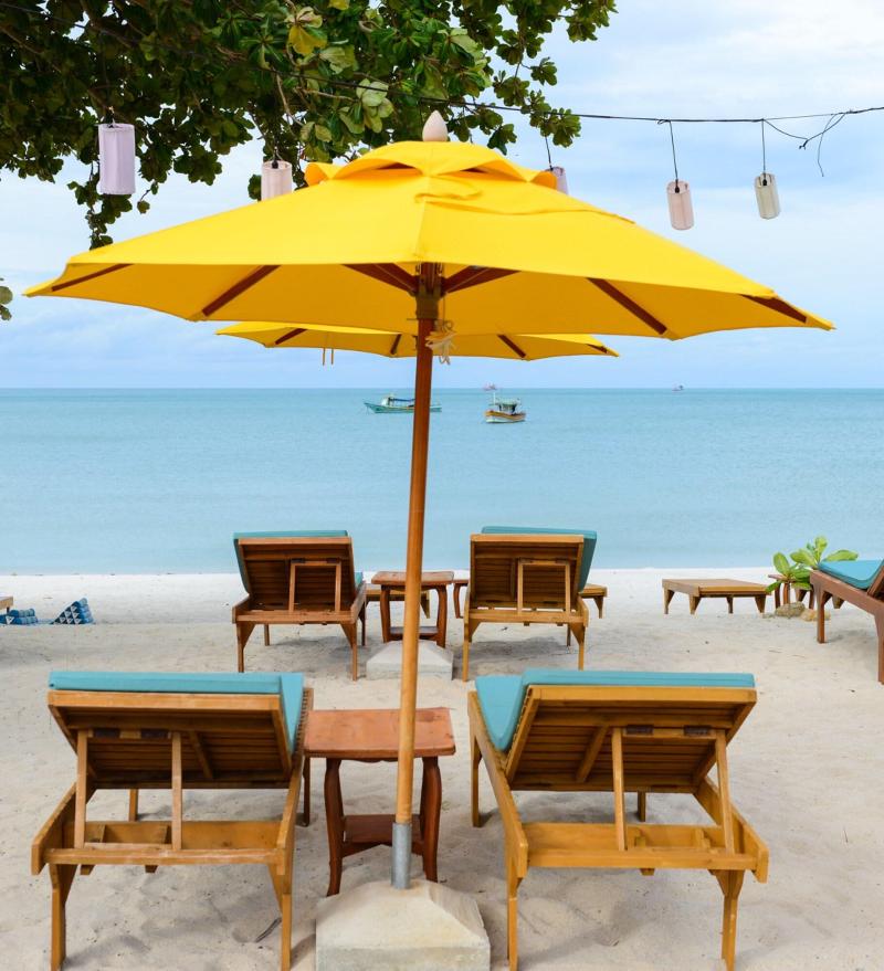 Pingchan Koh Phangan Beachfront Resort - Teras