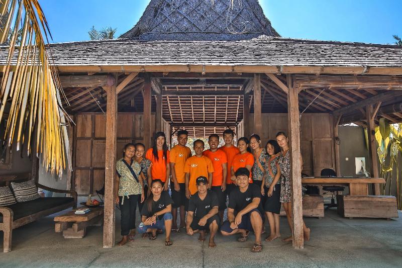 Slow Private Pool Villas Gili Air - Lobi