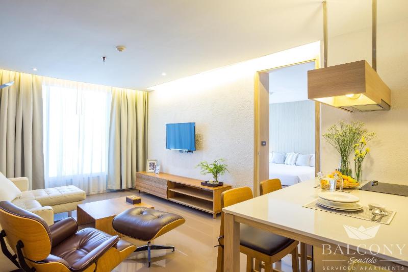 Balcony Seaside Sriracha Hotel Serviced Apartments - Lobi