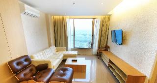 Balcony Seaside Sriracha Hotel Serviced Apartments fotoÄŸrafÄ±