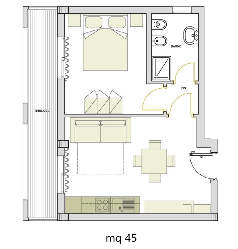 Alma di Alghero Apartments - Oda